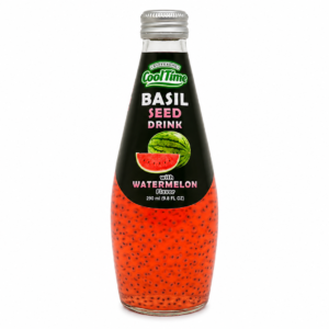 COOL TIME Nápoj s bazalkovými semínky příchuť meloun 290 ml