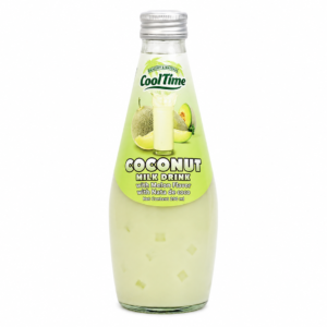 COOLTIME Kokosový mléčný nápoj s příchutí melounu a kostkami nata de coco 290 ml