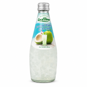 COOLTIME Kokosová voda s kostkami nata de coco 290 ml